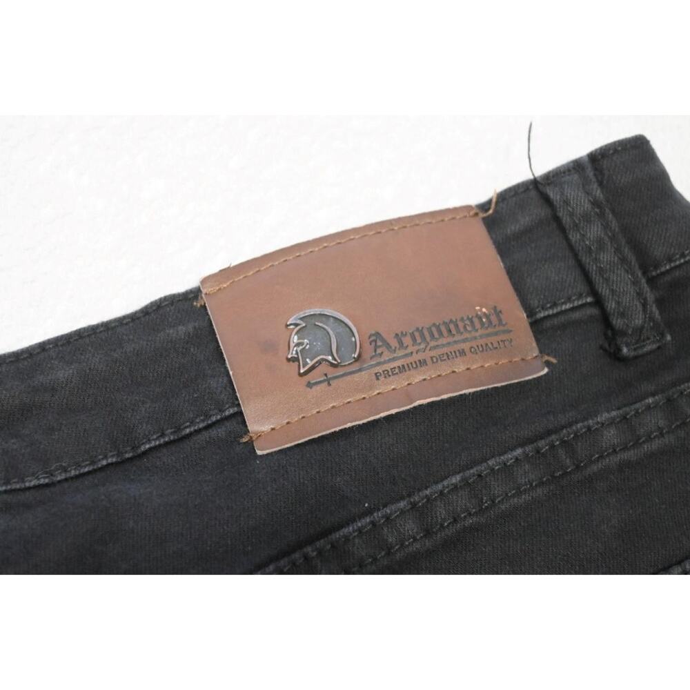 Argonaut Nation Ultra Slim Stretch Distressed Denim Jeans Mens Size 38‎ x 34